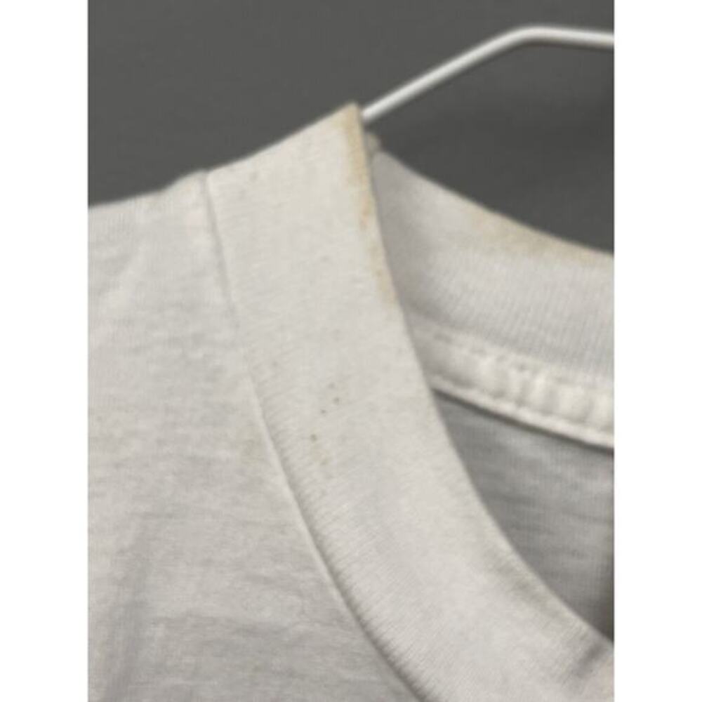 Vintage‎ 2001 Jingle Bell Jog T-Shirt Mens Medium Atlanta White Runner Santa - Picture 8 of 9